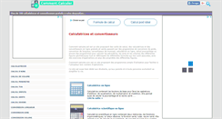 Desktop Screenshot of comment-calculer.net